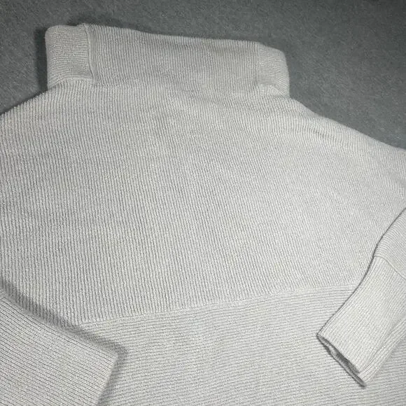 Free People Ottoman Slouchy Gray Turtleneck Sweater Woman's Medium RN: 66170 - Picture 7 of 7